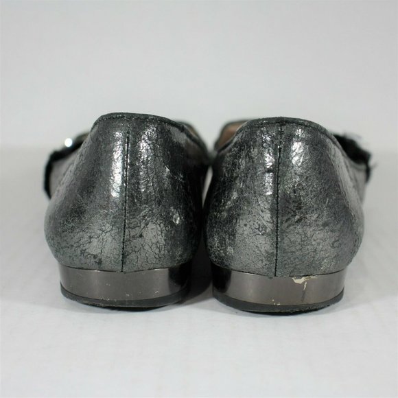 Miu Miu Jeweled Loafers Flats Made In Italy K238 - Picture 6 of 9